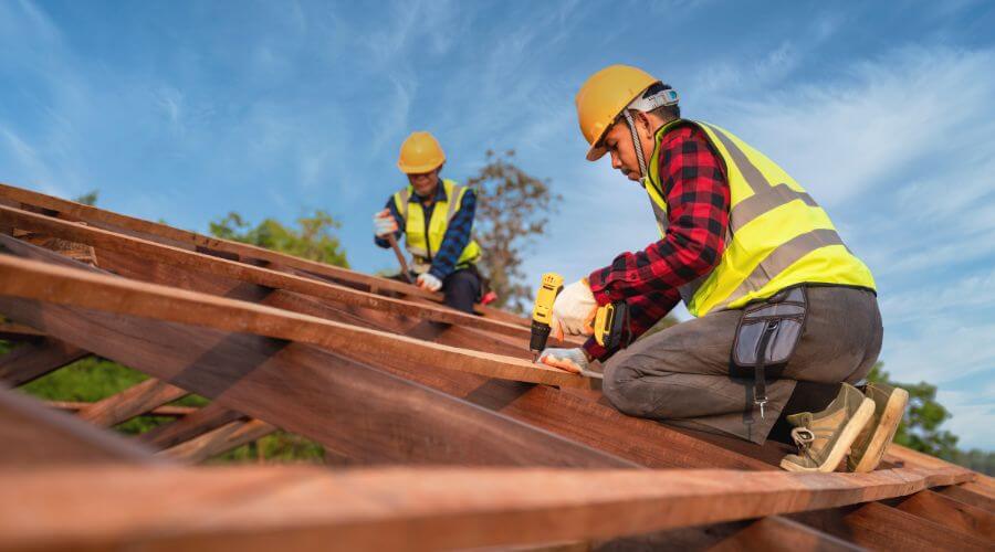 Professional metal roof installation in Bellefontaine, OH